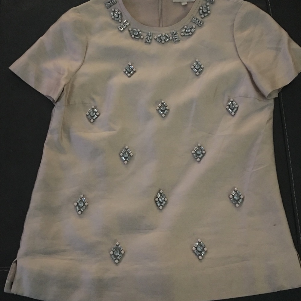 Holiday cocktail blouse